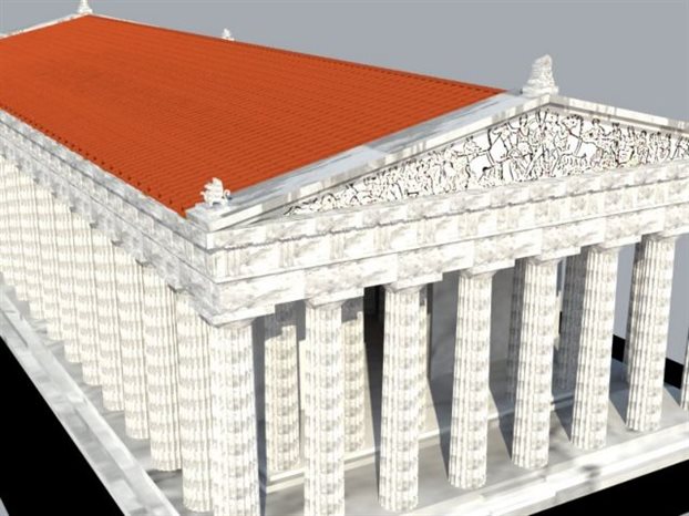 Στην οροφή του Παρθενώνα έκρυβαν τους θησαυρούς οι Αθηναίοι